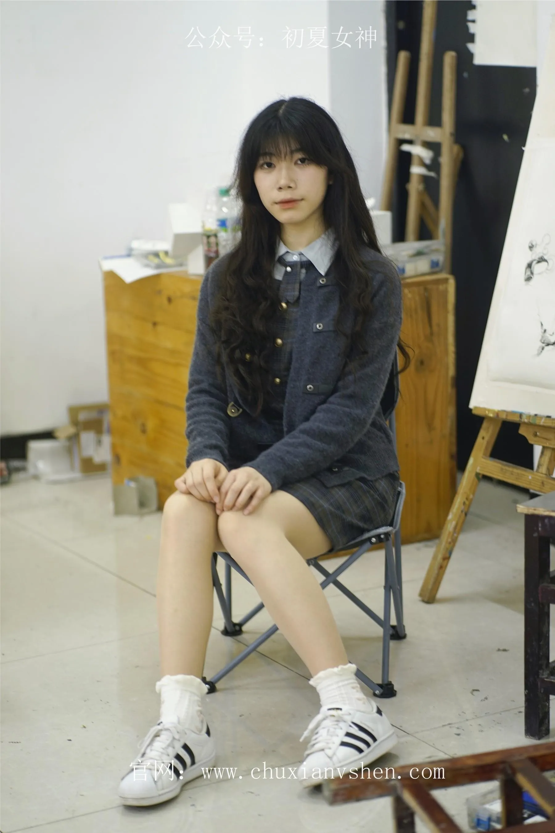 初夏女神 NO.068 欢欢 新晋学妹-校园游览 [158P]插图3